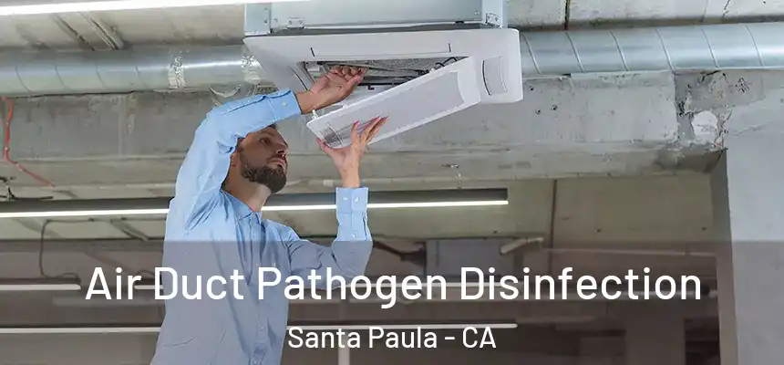  Air Duct Pathogen Disinfection Santa Paula - CA